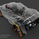 Illustration for article titled Frost Snow Sport Car Changes Tires for Treads